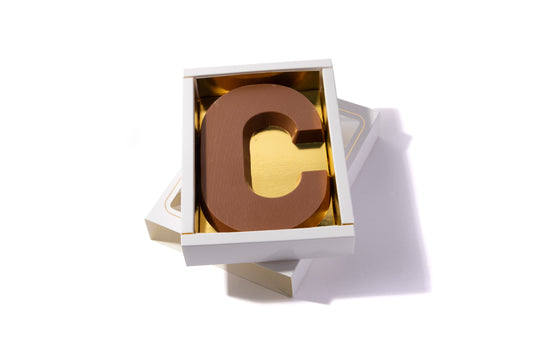 Chocoladeletter C per 8 stuks 4,50 per stuk