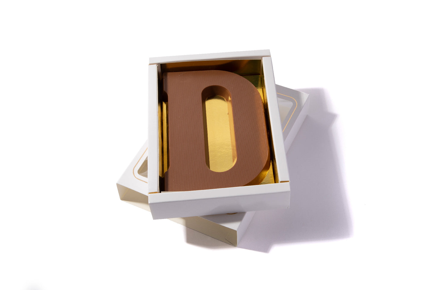 Chocoladeletter D per 8 stuks 4,50 per stuk