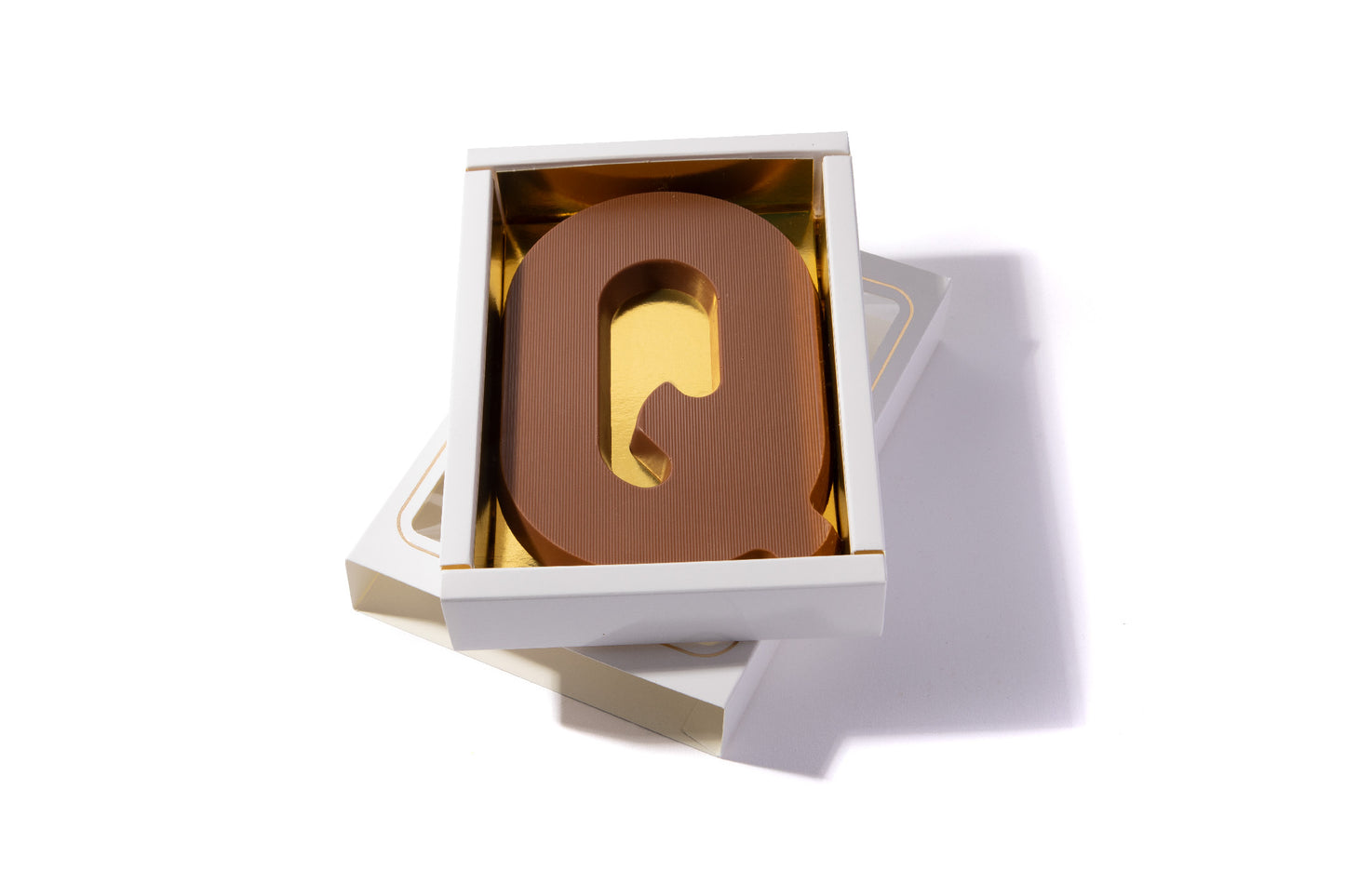 Chocoladeletter Q per 8 stuks 4,50 per stuk