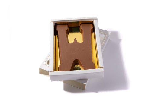 Chocoladeletter W per 8 stuks 4,50 per stuk