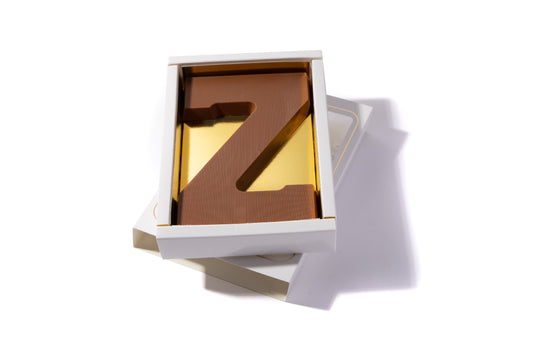 Chocoladeletter Z per 8 stuks 4,50 per stuk